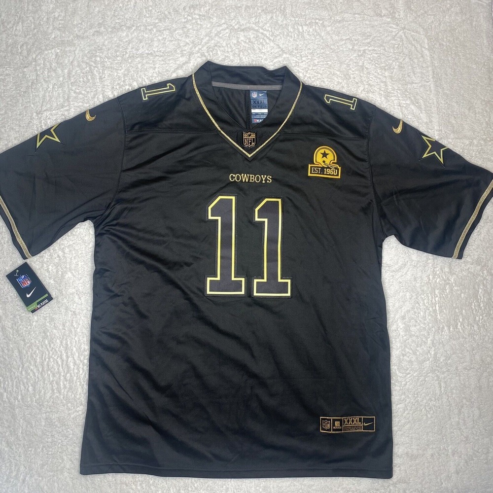 Micah Parsons #11 Cowboys Stitched Black Color Rush Gameday Jersey XXXL   NWT - Picture 3 of 12